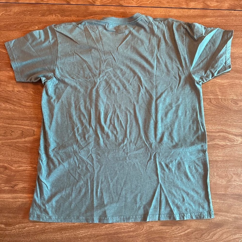 Element V-Neck Light Blue Soft Sustainable Product T-Shirt Size M - Picture 9 of 13